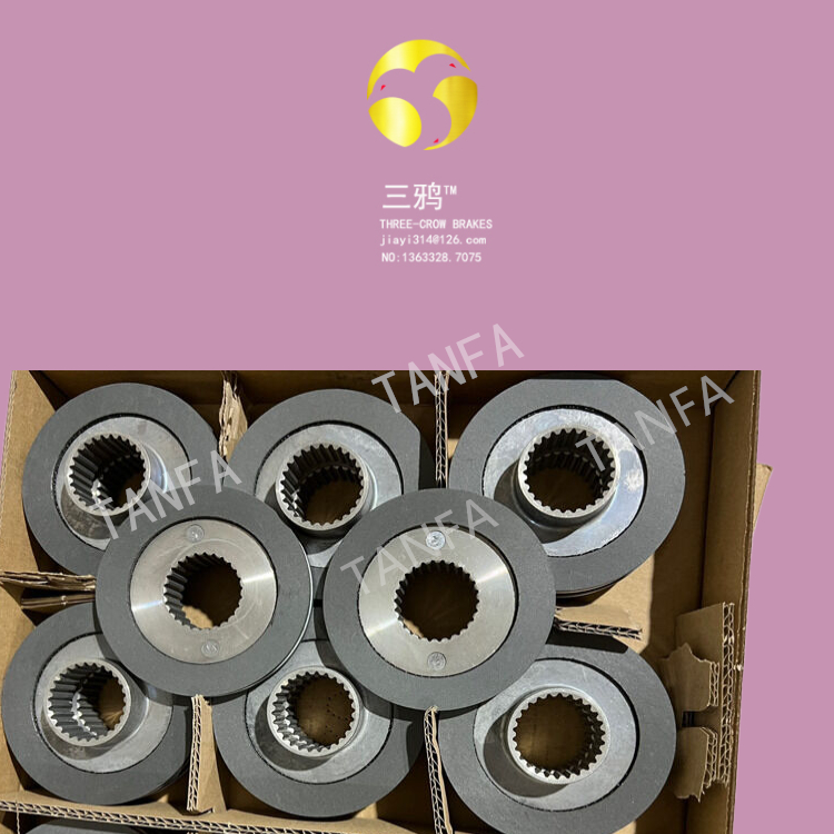 BFK458-10N Spring-Applied Safety Brakes plate偏航电机摩擦片 防爆耐磨电磁制动器刹车片.jpg