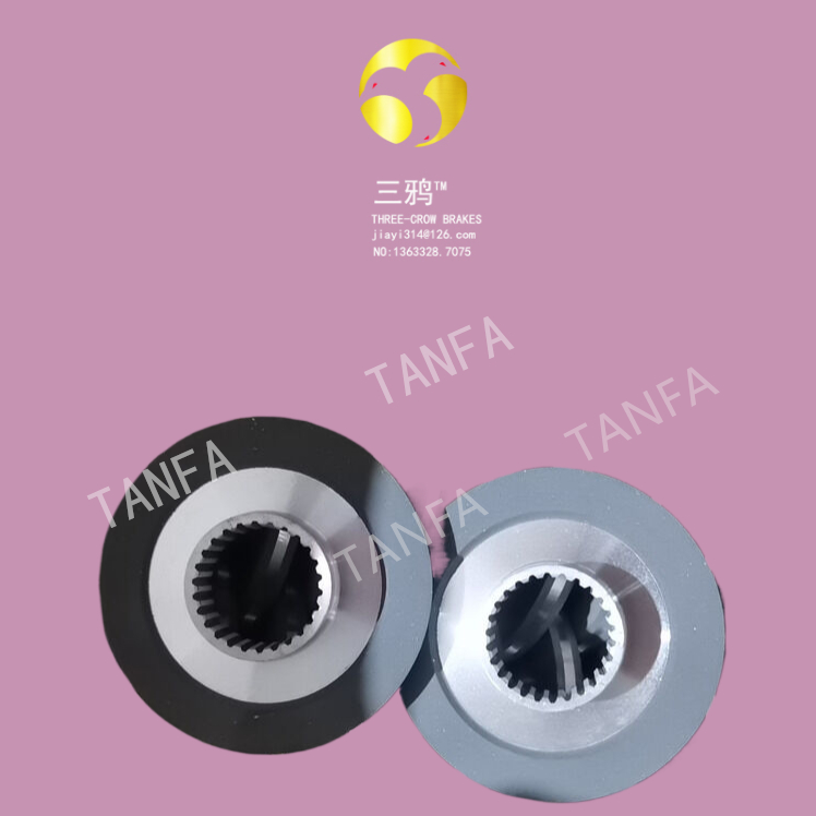 FDB13N Motor brake pad偏航电机摩擦片 防爆耐磨电磁制动器刹车片.jpg