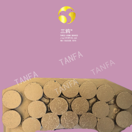 ST40SH-100 刹车片 摩擦片 Sintered brake pad.jpg