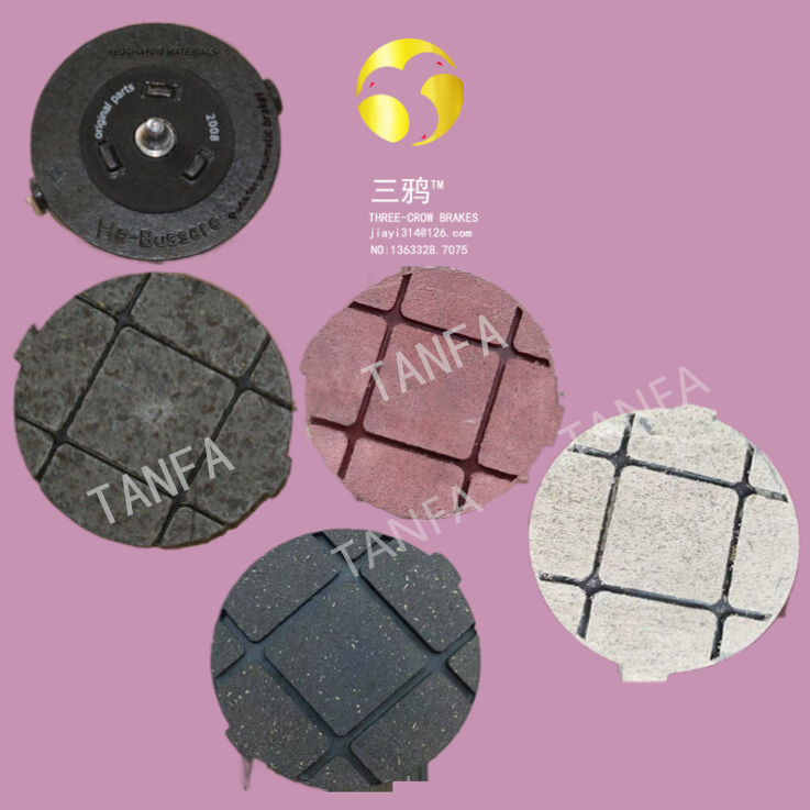 厂家 防爆刹车摩擦制动器片块DBH盘式制动器片刹车摩擦衬垫.jpg